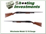 Winchester Model 12 harder to find 16 Gauge - 1 of 4