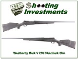 Weatherby Mark V original Fibermark 270 Wthy Mag - 1 of 4