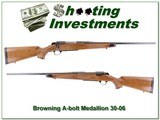 Browning A-bolt Medallion 30-06 Exc Cond! - 1 of 4