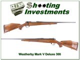 Weatherby Mark V Deluxe 300 Wthy near new! - 1 of 4