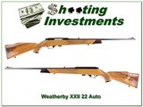 Weatherby Mark XXII 22 Auto Blond Exc! - 1 of 4