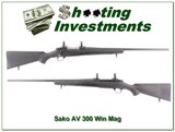 Sako AV in 300 Win Mag with factory fiberglass stock - 1 of 4
