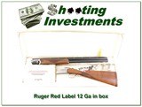 Ruger Red Label 12 Gauge Red Pad in box! - 1 of 4