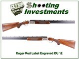 Ruger Red Label 1984 DU Engraved 12 Ga 28in - 1 of 4