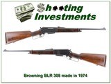 Browning BLR 308 Winchester made in 1974 - 1 of 4