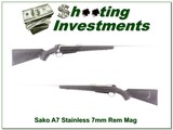 Sako A7 Stainless 7mm Remington Magnum unfired - 1 of 4