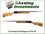 Browning A5 20 Gauge 64 Belgium honey blond! - 1 of 4