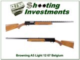 Browning A5 Light 12 67 Belgium collector! - 1 of 4