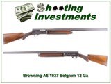 Browning A5 12 Ga 37 Belgium collector! - 1 of 4
