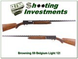 Browning A5 Light 12 59 Belgium MINT - 1 of 4