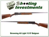 Browning A5 Light 12 57 Belgium Vent Rib - 1 of 4
