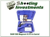 Smith & Wesson 500 Magnum 8 3/8in stainless in case - 1 of 4