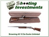 Browning A5 Ducks Unlimited 12 Gauge NIC! - 1 of 4
