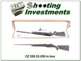 CZ 550 22-250 in box Exc Cond - 1 of 4
