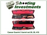Caesar Guerini Summit 3 Barrel Sub Gauge Set Exc Cond! - 1 of 4