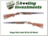 Ruger Red Label 20 Gauge XX Wood 26in Exc Cond - 1 of 4