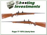 Ruger 77 1976 Liberty rare 6mm Red Pad - 1 of 4