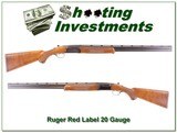 Ruger Red Label 20 Gauge hard to find 28in Full and Mod! - 1 of 4
