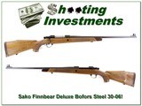Sako Finnbear Deluxe 30-06 pre-Garcia Bofors Steel! - 1 of 4