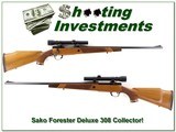 Sako Forester L579 Deluxe rare 308 with factory Weaver - 1 of 4