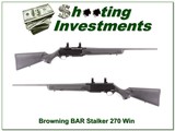 Browning BAR Mark II Stalker 270 Win - 1 of 4