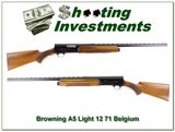 Browning A5 71 Belgium Light 12 Honey Blond! - 1 of 4