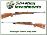 Remington 700 BDL early pressed checking 30-06 collector! - 1 of 4