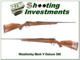 Weatherby Mark V Deluxe 300 Wthy near new! - 1 of 4