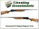 Browning A5 71 Magnum 12 Ga 32in VR - 1 of 4