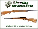 Weatherby XXII Tube Honey Blond Wood! - 1 of 4