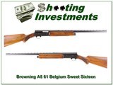 Browning A5 Sweet Sixteen 61 Belgium 26in IC VR - 1 of 4
