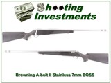 Browning A-bolt Stainless Stalker 7mm w/ BOSS - 1 of 4