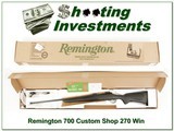 Remington 700 Custom Shop 270 Winchester - 1 of 4