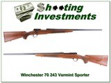 Winchester 70 243 Varmint Sporter near new! - 1 of 4
