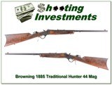 Browning 1885 Traditional Hunter Low Wall 44 Rem Mag! - 1 of 4