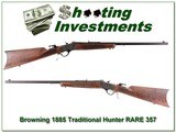 Browning 1885 Traditional Hunter Low Wall 357 Mag! - 1 of 4