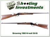 Browning 1885 rare .38-55 Win near new XX Wood 28in! - 1 of 4