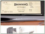 Browning Citori Grade 5 collector ANIB 12 Ga Skeet - 4 of 4