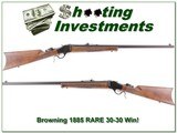 Browning 1885 rare 30-30 Win near new XX Wood 28in! - 1 of 4