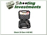 Glock 35 Gen 4 40 new & unfired in case - 1 of 4