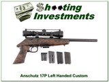 Anschutz 17P Bolt action handgun Custom Stock 17 HMR - 1 of 4