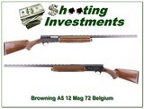 Browning A5 Magnum 12 72 Belgium! - 1 of 4