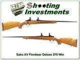 Sako AV Deluxe 270 Win Exc Cond! - 1 of 4