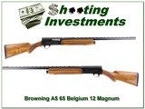 Browning A5 65 Belgium Mag 12 Blond Vent Rib! - 1 of 4
