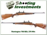 Remington 700 BDL 270 Winchester Exc Cond! - 1 of 4