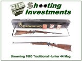 Browning 1885 Traditional Hunter Low Wall 44 Magum NIB! - 1 of 4