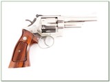 Smith & Wesson Model 27-2 rare 5in Polished Nickel - 2 of 4
