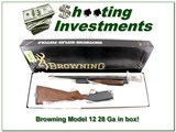 Browning Model 12 28 Gauge Exc Cond in box! - 1 of 4