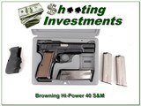 Browning HI-Power ANIC 40 S&W 5 Magazines! - 1 of 3