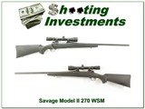 Savage Model II in 270 WSM with scope - 1 of 4